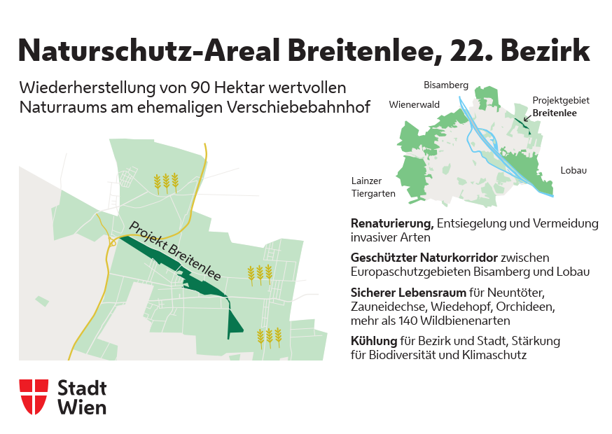 Vienna - Naturschutzareal Breitenlee © Stadt Wien Vienna - Naturschutzareal Breitenlee © Stadt Wien